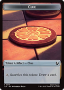 Monk // Clue (0017) Double-Sided Token [Avatar: The Last Airbender Tokens] - The Mythic Store | 24h Order Processing