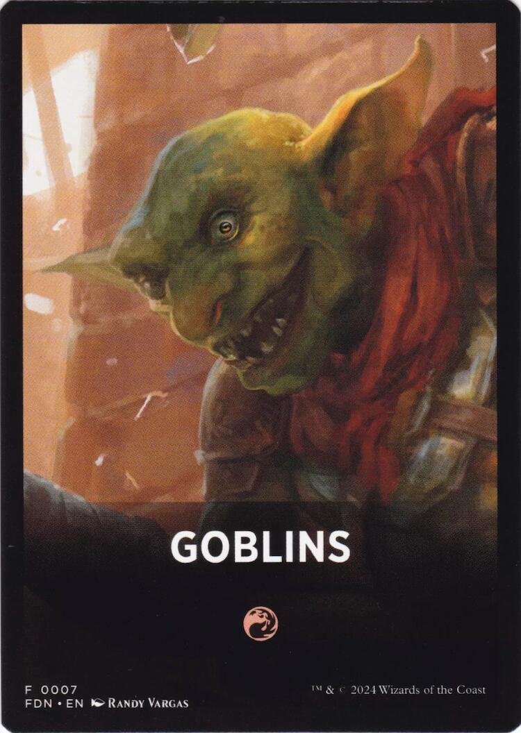 Goblins Theme Card [Foundations Tokens] - The Mythic Store | 24h Order Processing