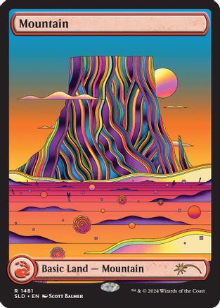 Mountain (1481) (SLD-1481) - Secret Lair Drop Series - The Mythic Store | 24h Order Processing