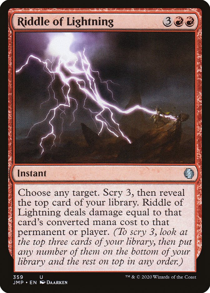 Riddle of Lightning [Jumpstart] - The Mythic Store | 24h Order Processing