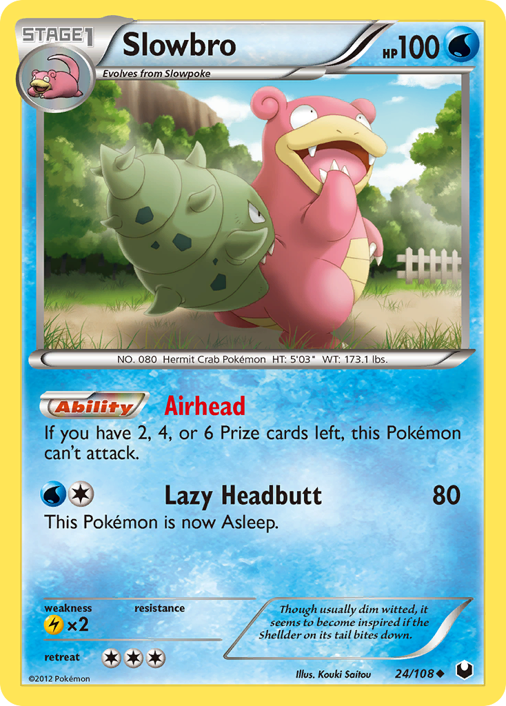 Slowbro (24/108) [Black & White: Dark Explorers] - The Mythic Store | 24h Order Processing