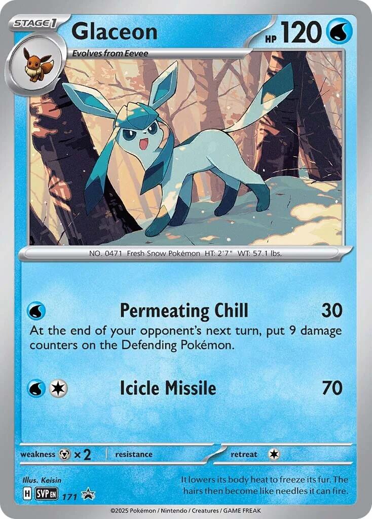 Glaceon (SVP171) [Scarlet & Violet: Black Star Promos] - The Mythic Store | 24h Order Processing
