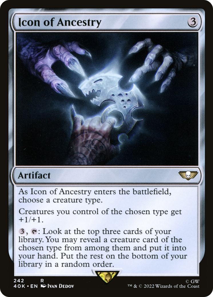 Icon of Ancestry [Warhammer 40,000] - The Mythic Store | 24h Order Processing