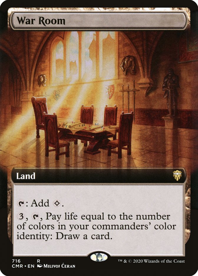 War Room (Extended Art) [Commander Legends] - The Mythic Store | 24h Order Processing