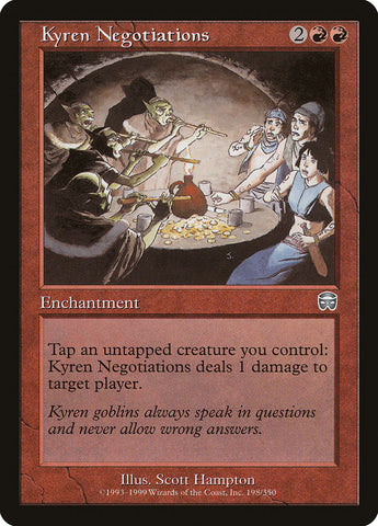 Kyren Negotiations [Mercadian Masques] - The Mythic Store | 24h Order Processing