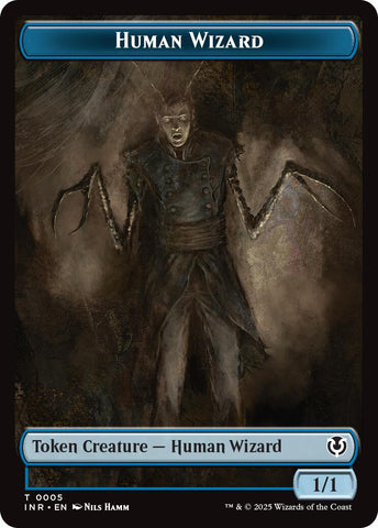 Human Wizard // Emblem - Jace, Unraveler of Secrets Double-Sided Token [Innistrad Remastered Tokens] - The Mythic Store | 24h Order Processing