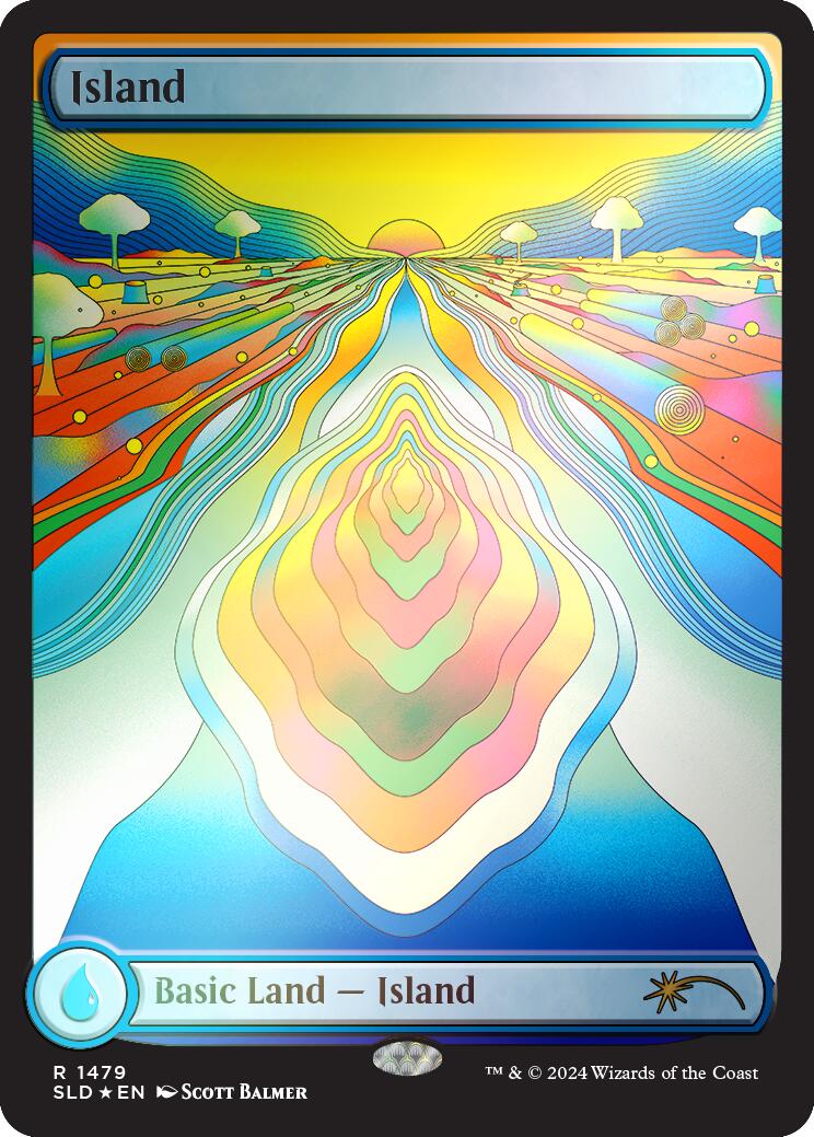 Island (1479) (Rainbow Foil) [Secret Lair Drop Series] - The Mythic Store | 24h Order Processing