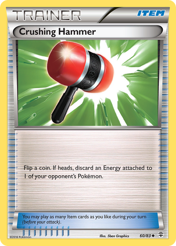 Crushing Hammer (60/83) [XY: Generations] - The Mythic Store | 24h Order Processing