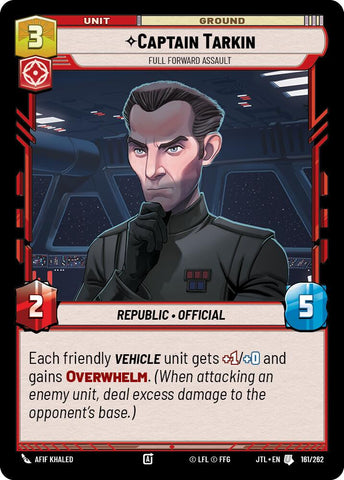 Captain Tarkin - Full Forward Assault (161/262) (161/257) [Jump to Lightspeed] - The Mythic Store | 24h Order Processing