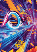 Spotcycle Scouter Art Card (Gold-Stamped Signature) [Aetherdrift Art Series] - The Mythic Store | 24h Order Processing