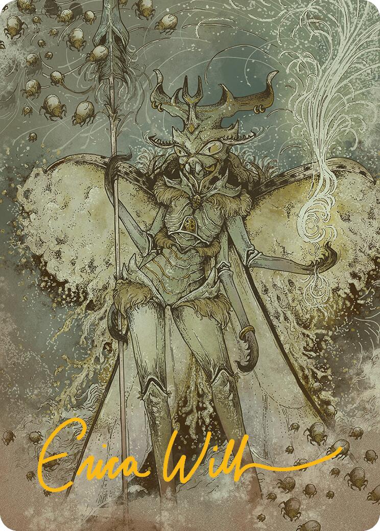 Aatchik, Emerald Radian Art Card (6/54) (Gold-Stamped Signature) [Aetherdrift Art Series] - The Mythic Store | 24h Order Processing