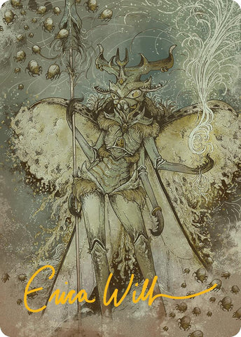 Aatchik, Emerald Radian Art Card (6/54) (Gold-Stamped Signature) [Aetherdrift Art Series] - The Mythic Store | 24h Order Processing