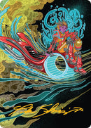 Cloudspire Skycycle Art Card (Gold-Stamped Signature) [Aetherdrift Art Series] - The Mythic Store | 24h Order Processing