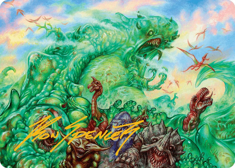 Mimeoplasm, Revered One Art Card (Gold-Stamped Signature) [Aetherdrift Art Series] - The Mythic Store | 24h Order Processing