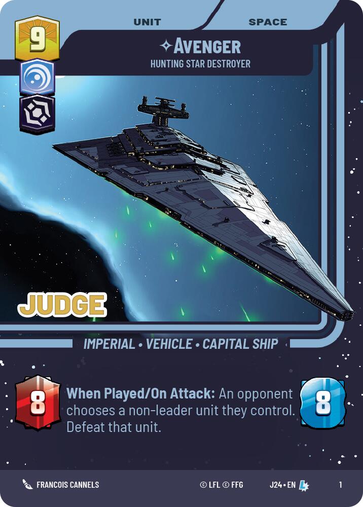 Avenger - Hunting Star Destroyer (1) (1) [Judge Promos] - The Mythic Store | 24h Order Processing