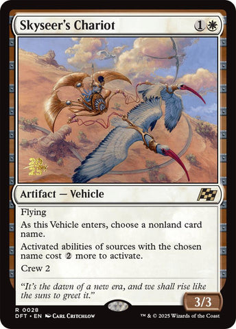 Skyseer's Chariot [Aetherdrift Prerelease Promos] - The Mythic Store | 24h Order Processing