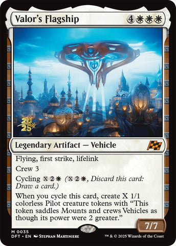 Valor's Flagship [Aetherdrift Prerelease Promos] - The Mythic Store | 24h Order Processing