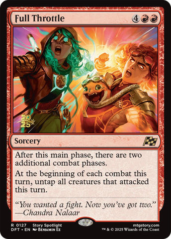 Full Throttle [Aetherdrift Prerelease Promos] - The Mythic Store | 24h Order Processing