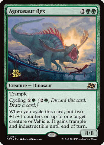 Agonasaur Rex [Aetherdrift Prerelease Promos] - The Mythic Store | 24h Order Processing