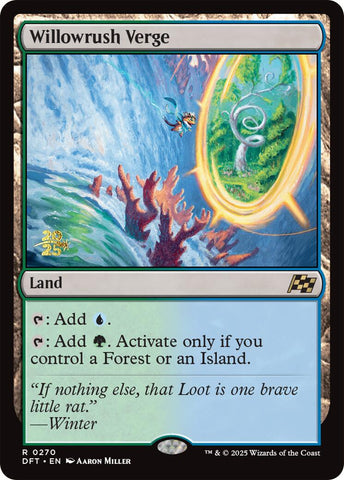 Willowrush Verge [Aetherdrift Prerelease Promos] - The Mythic Store | 24h Order Processing