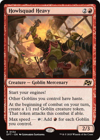 Howlsquad Heavy (Promo Pack) [Aetherdrift Promos] - The Mythic Store | 24h Order Processing