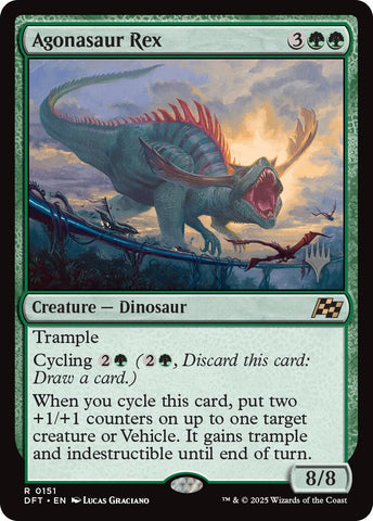 Agonasaur Rex (Promo Pack) [Aetherdrift Promos] - The Mythic Store | 24h Order Processing