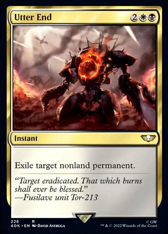 Utter End (Surge Foil) [Warhammer 40,000] - The Mythic Store | 24h Order Processing