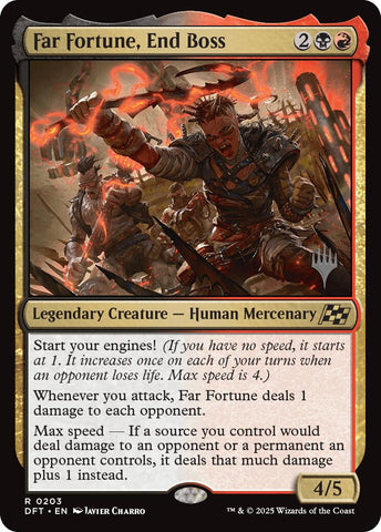 Far fortune, End Boss (Promo Pack) [Aetherdrift Promos] - The Mythic Store | 24h Order Processing
