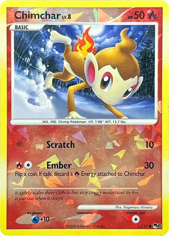 Chimchar (012/017) (Cracked Ice Holo) [POP Series 8] - The Mythic Store | 24h Order Processing