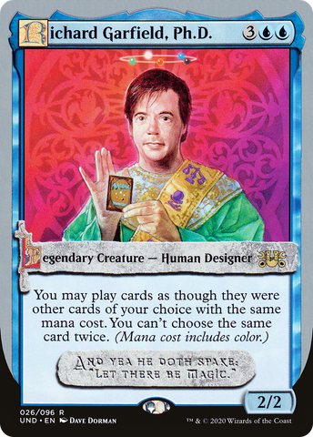Richard Garfield, Ph.D. [Unsanctioned] - The Mythic Store | 24h Order Processing