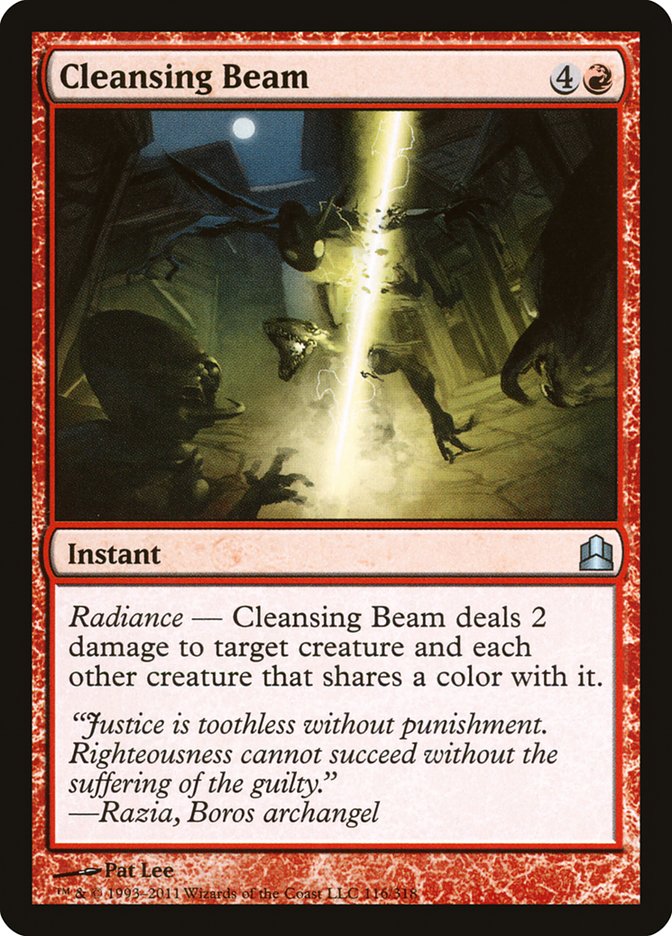 Cleansing Beam [Commander 2011] - The Mythic Store | 24h Order Processing