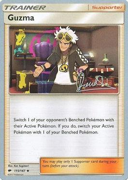 Guzma (115/147) (Infinite Force - Diego Cassiraga) [World Championships 2017] - The Mythic Store | 24h Order Processing
