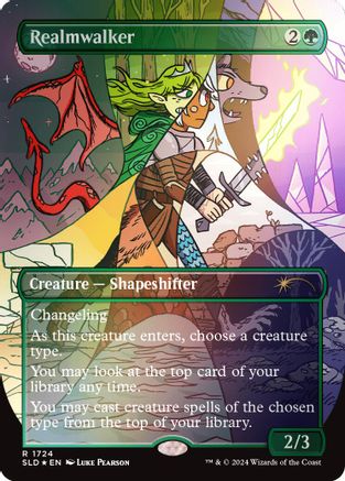 Realmwalker (Rainbow Foil) (SLD-1724) - Secret Lair Drop Series Foil - The Mythic Store | 24h Order Processing