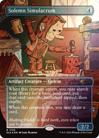 Solemn Simulacrum (1725) (Rainbow Foil) [Secret Lair Drop Series] - The Mythic Store | 24h Order Processing