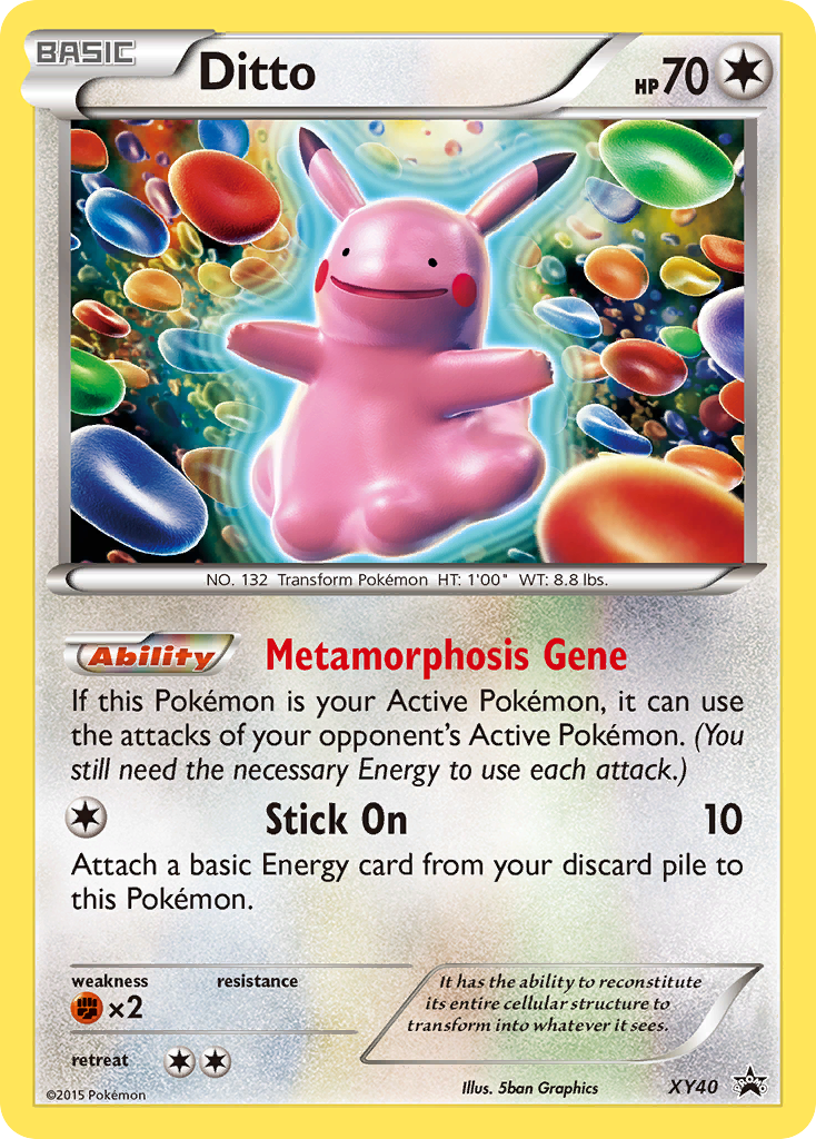 Ditto (XY40) [XY: Black Star Promos] - The Mythic Store | 24h Order Processing