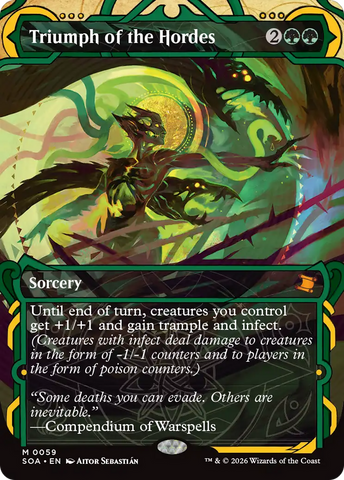 Triumph of the Hordes [Secrets of Strixhaven: Mystical Archive] - The Mythic Store | 24h Order Processing