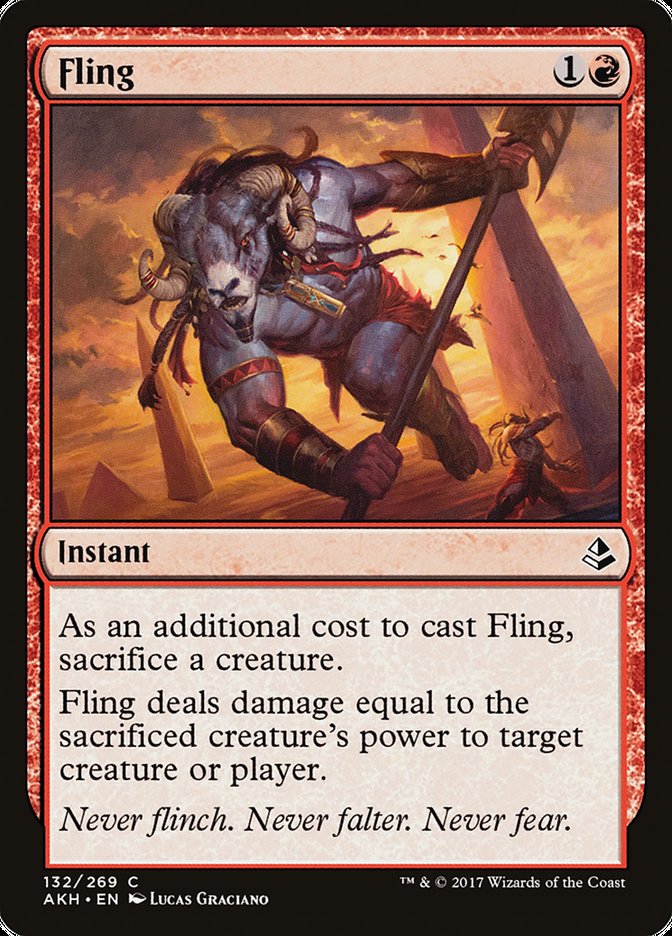 Fling [Amonkhet] - The Mythic Store | 24h Order Processing