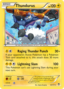 Thundurus (33/111) [XY: Furious Fists] - The Mythic Store | 24h Order Processing