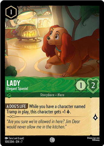 Lady - Elegant Spaniel (100/204) [Archazia's Island] - The Mythic Store | 24h Order Processing