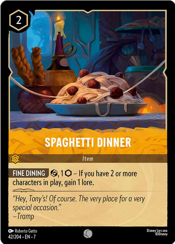 Spaghetti Dinner (42/204) [Archazia's Island] - The Mythic Store | 24h Order Processing