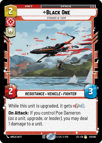 Black One - Straight At Them (147/262) (147/257) [Jump to Lightspeed] - The Mythic Store | 24h Order Processing