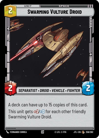Swarming Vulture Droid (256/262) (256/257) [Jump to Lightspeed] - The Mythic Store | 24h Order Processing