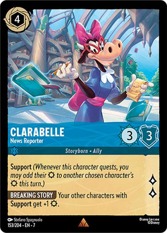 Clarabelle - News Reporter (153/204) [Archazia's Island] - The Mythic Store | 24h Order Processing