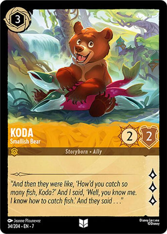 Koda - Smallish Bear (34/304) [Archazia's Island] - The Mythic Store | 24h Order Processing