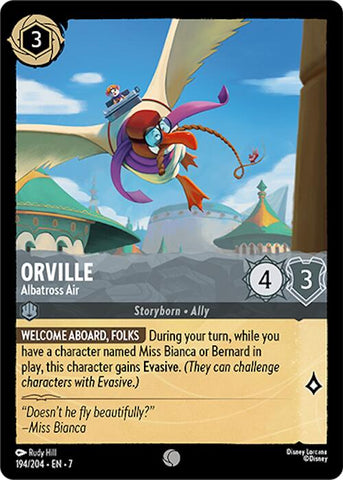 Orville - Albatross Air (194/204) [Archazia's Island] - The Mythic Store | 24h Order Processing