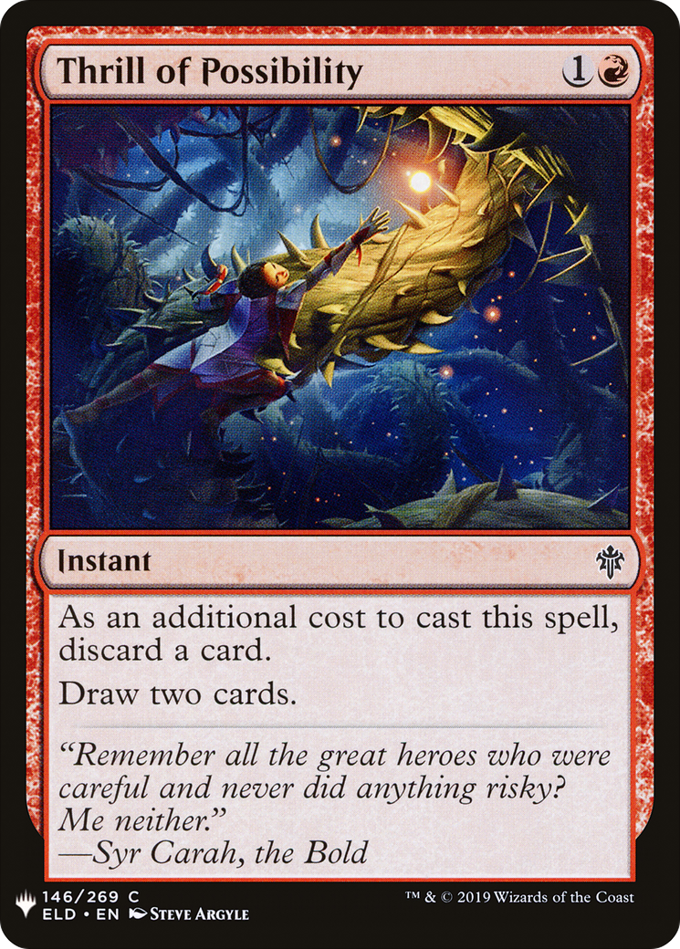 Thrill of Possibility [Mystery Booster] - The Mythic Store | 24h Order Processing