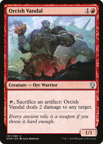 Orcish Vandal [Dominaria] - The Mythic Store | 24h Order Processing