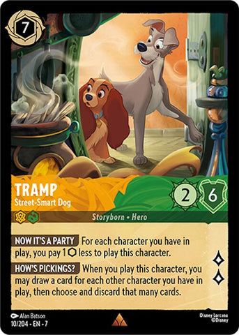 Tramp - Street-Smart Dog (10/204) [Archazia's Island] - The Mythic Store | 24h Order Processing