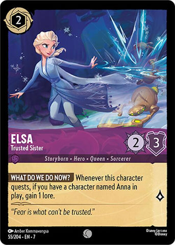 Elsa - Trusted Sister (55/204) [Archazia's Island] - The Mythic Store | 24h Order Processing
