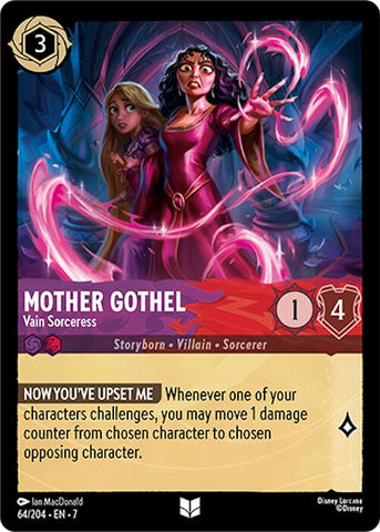 Mother Gothel - Vain Sorceress (64/204) [Archazia's Island] - The Mythic Store | 24h Order Processing